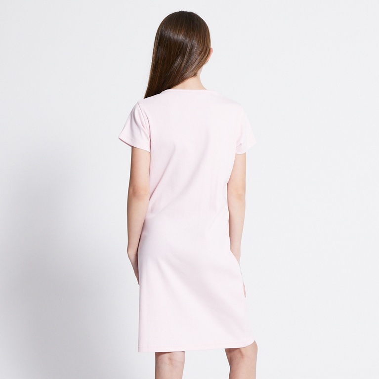 Ribbed knit dress "Admira" Pink
